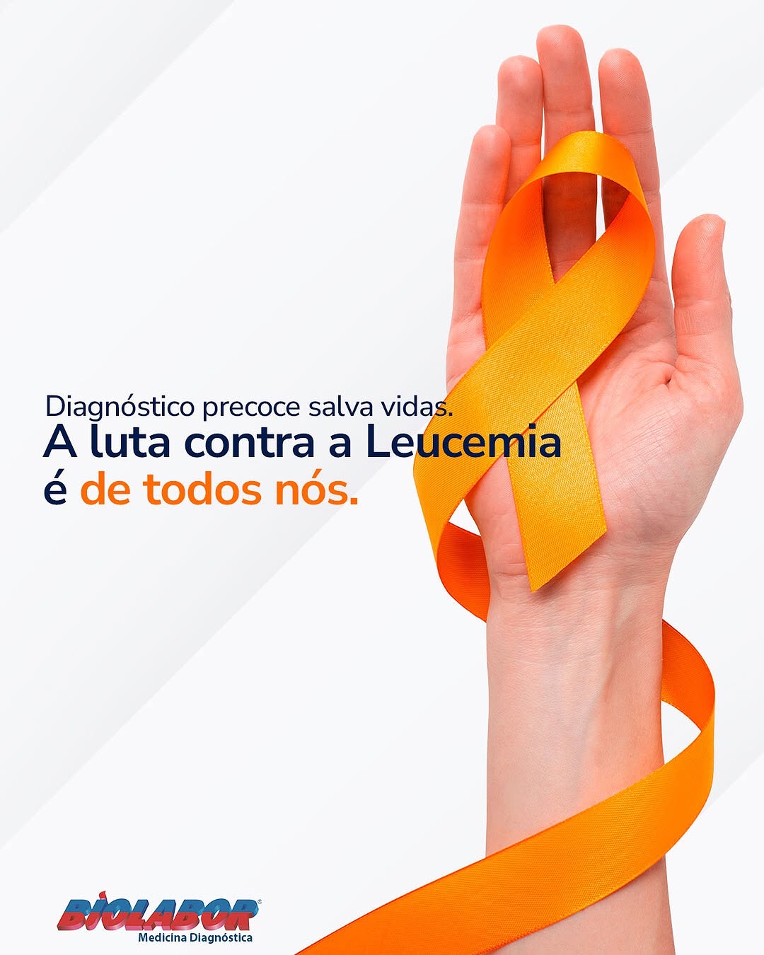 A luta contra a Leucemia é de todos nós.